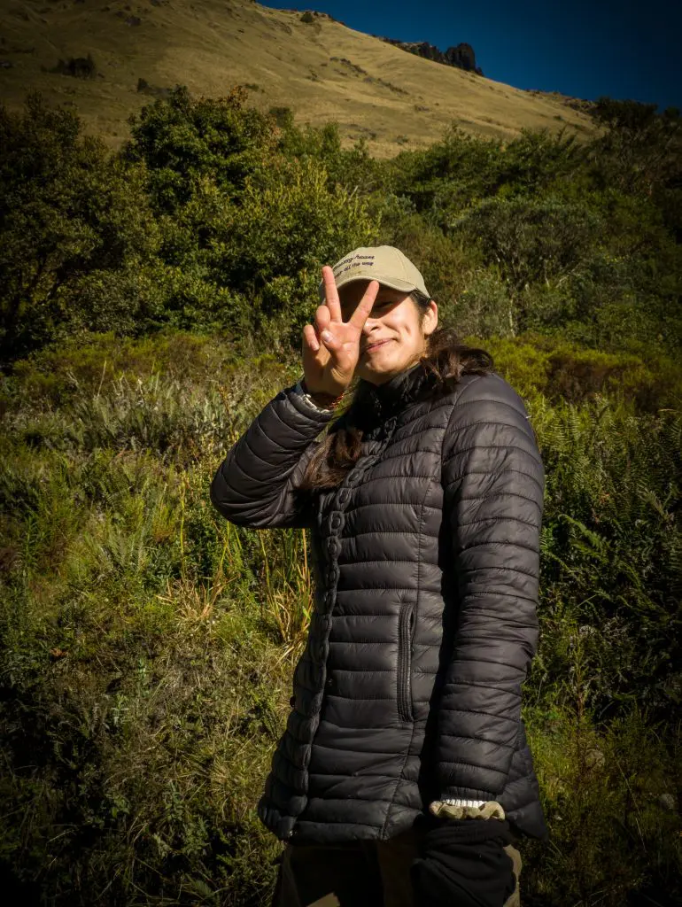 Angie Meléndres de guardabosque del futuro a defensora del bosque