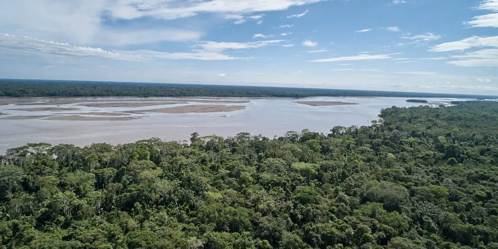 Paisaje de la provincia de Orellana