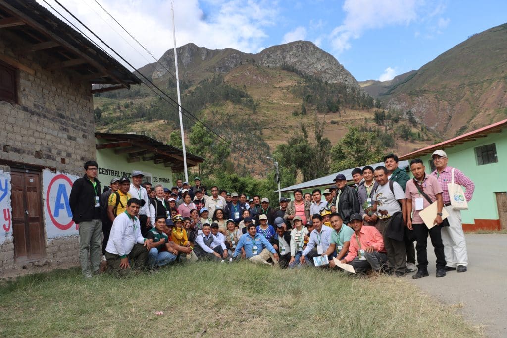 Representantes de 13 áreas de conservación de Andes del Norte